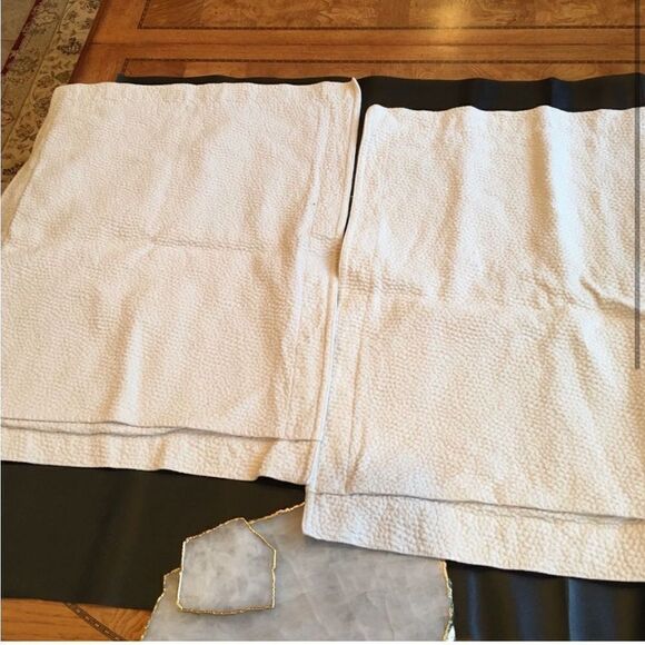 Hh Creamy Pebble Shams! - Picture 9 of 11